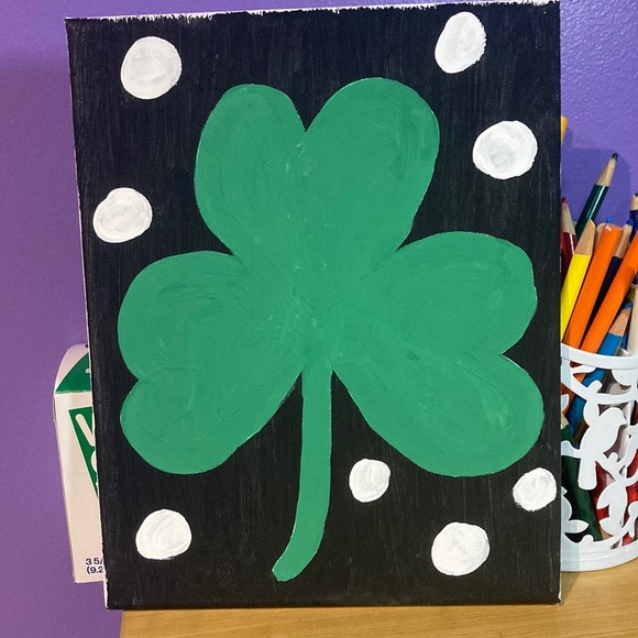 Hand Crafted Other - ☘️Shamrock Painting☘️